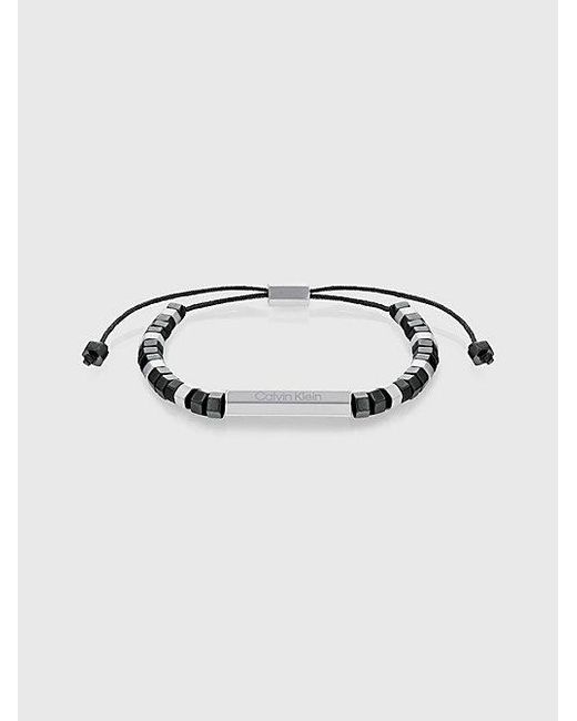 Calvin Klein Multicolor Adjustable Beaded Bracelet
