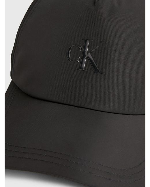 Casquette avec logo Calvin Klein pour homme en coloris Black