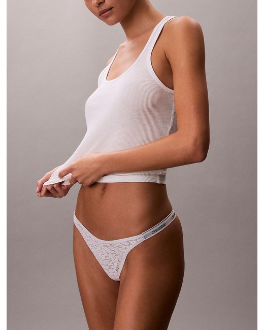 Calvin Klein Multicolor Dipped String Thong