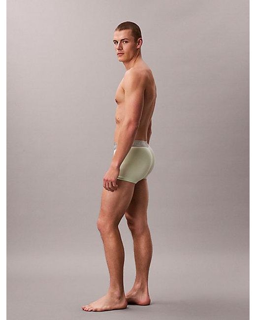 Calvin Klein Blue 3 Pack Trunks for men