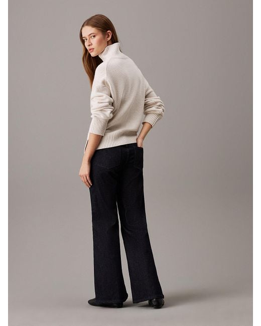 Calvin Klein Multicolor Slim Flared Jeans