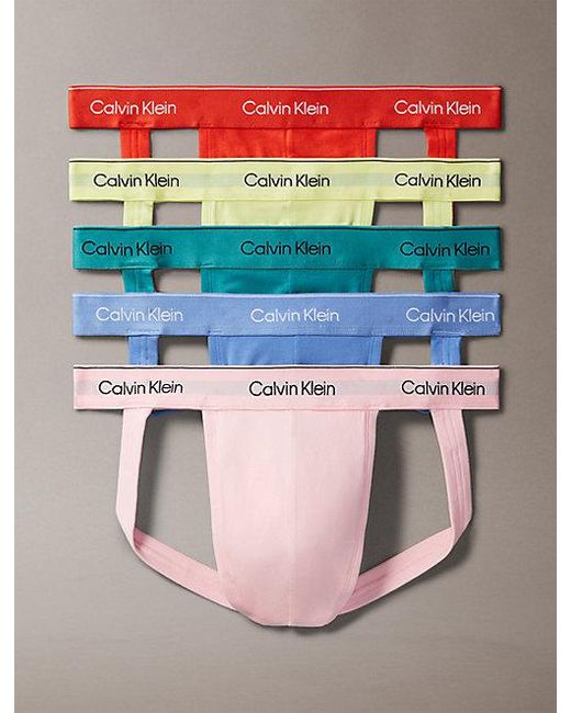 Pack de 5 suspensorios - Icon Pride Calvin Klein de hombre de color Multicolor