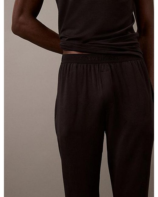 Calvin Klein Pyjamabroek in het Brown voor heren