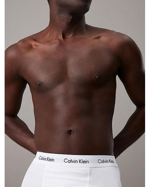 Calvin Klein 3-Pack Korte Boxers in het Blue voor heren