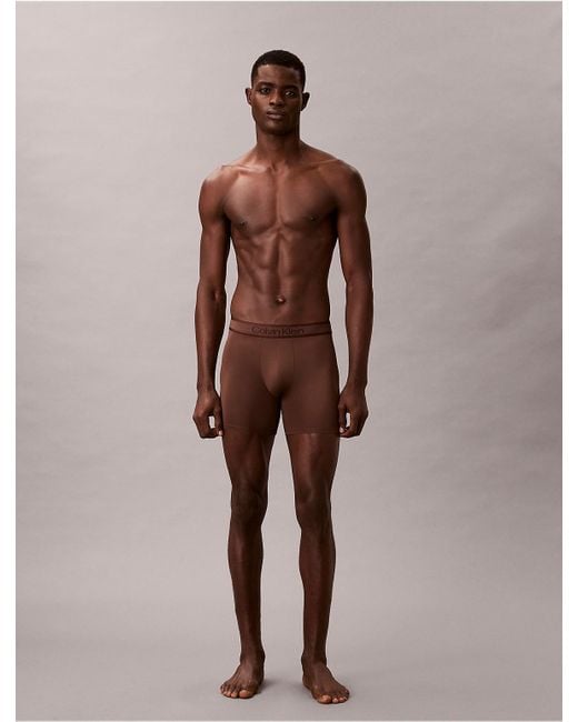 Calvin Klein Brown Tonal Logo Boxer Brief for men