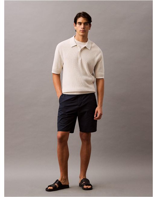Calvin Klein Multicolor 9" Stretch Tech Short for men
