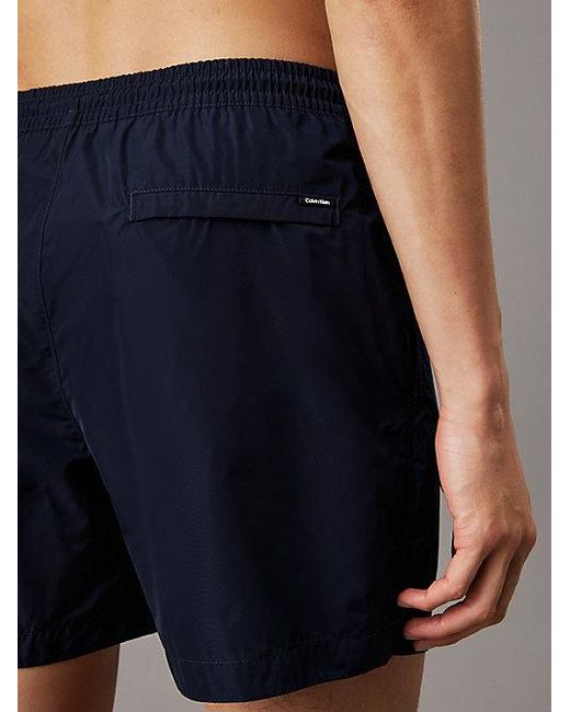 Calvin Klein Multicolor Medium Drawstring Swim Shorts Ck Essentials for men