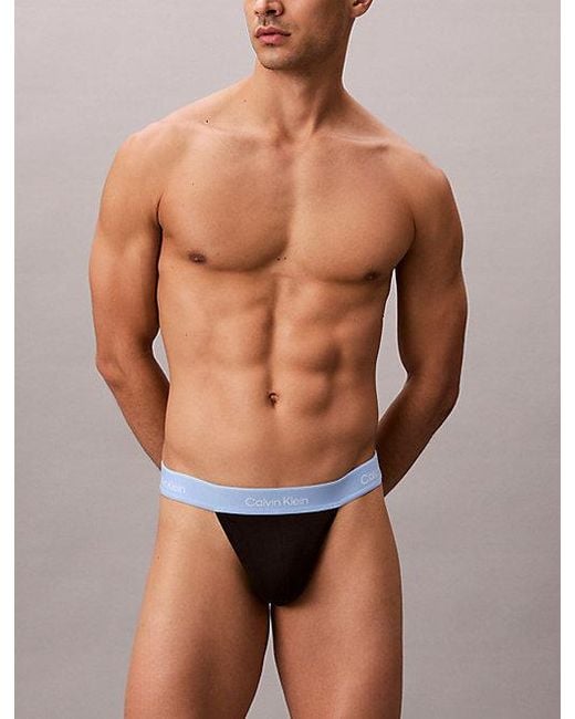Calvin Klein 3-Pack Strings in het Multicolor voor heren