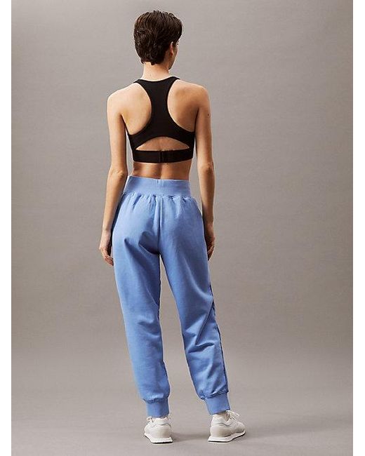 Calvin Klein Blue Sport Fleece Joggers