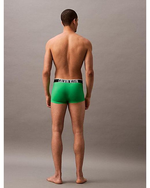 Calvin Klein Boxer Met Lage Taille in het Green voor heren