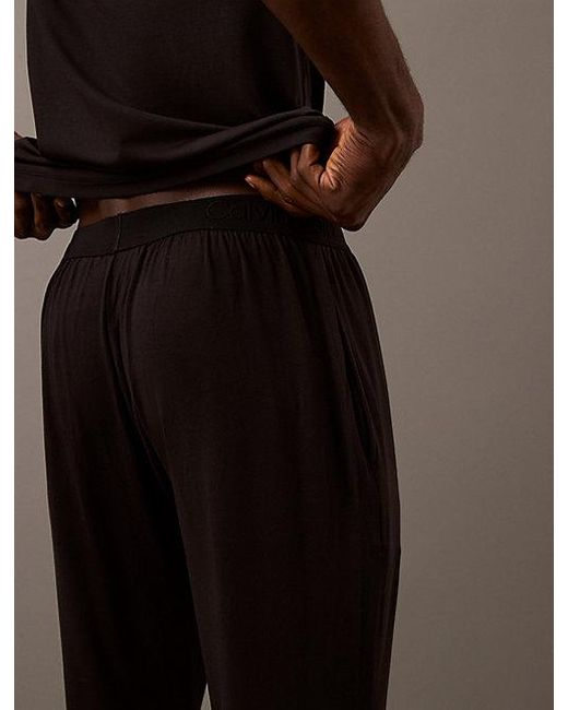 Calvin Klein Pyjamabroek in het Brown voor heren