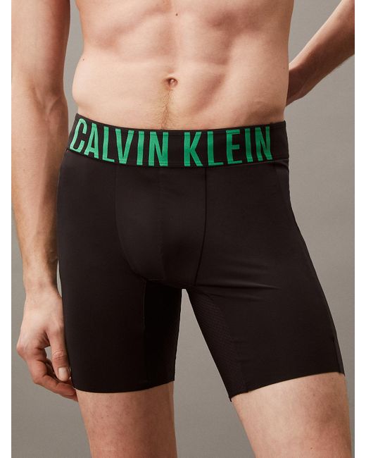 Calvin Klein Black Tight Gym Shorts for men
