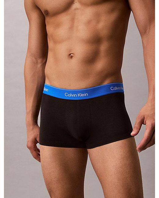 Calvin Klein Multicolor 5 Pack Low Rise Trunks for men