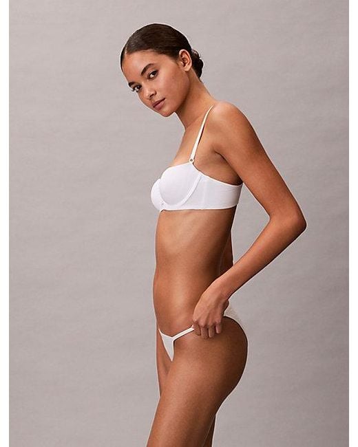 Calvin Klein Brown Bikini Briefs Cotton Modal Bare