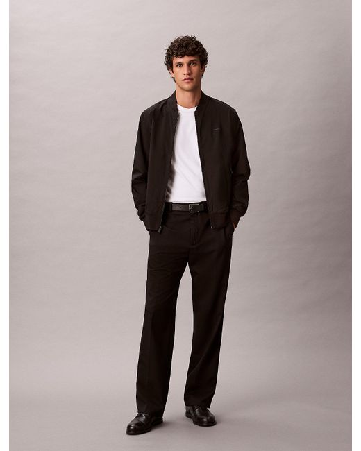 Bomber Mat Calvin Klein pour homme en coloris Gray