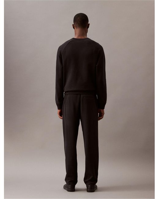 Calvin Klein Brown Luxe Terry Joggers for men
