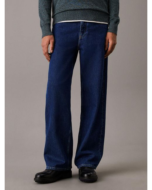 Calvin Klein Blue 90's Loose Jeans for men