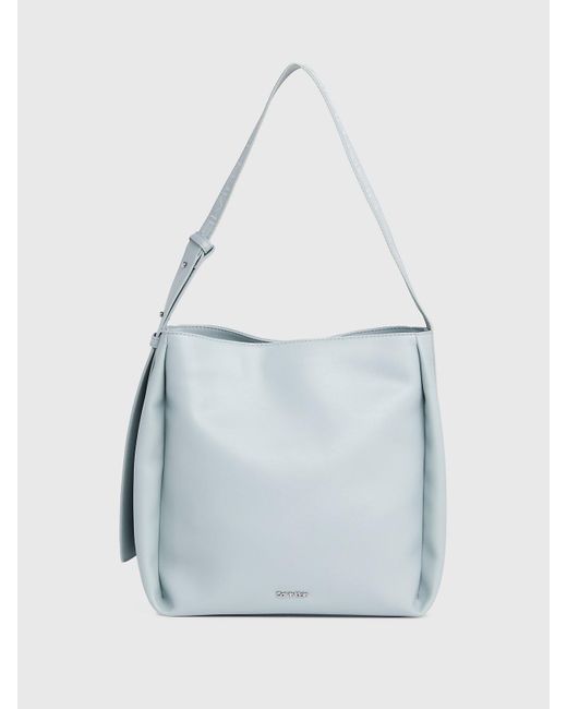 Calvin Klein Blue Bucket Bag