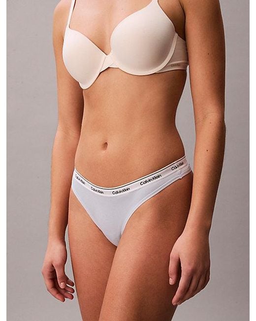 Calvin Klein Multicolor Thong Icon Logo