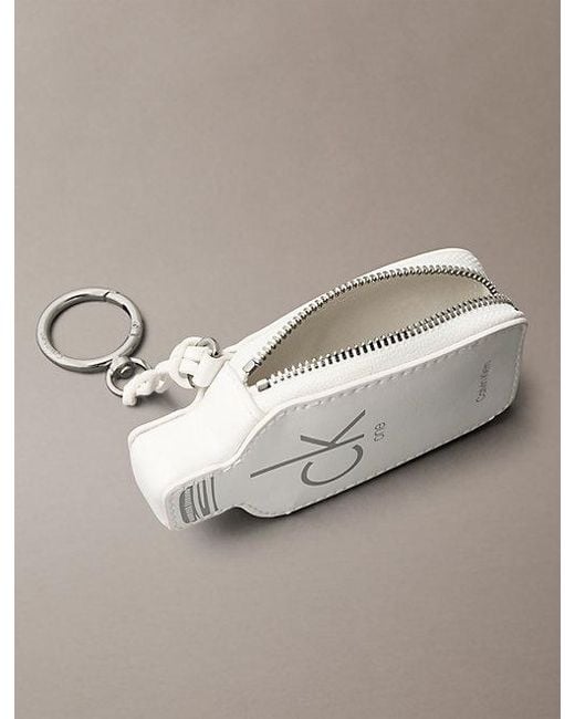Calvin Klein Multicolor Mini Ck One Zip Pouch Bag Charm