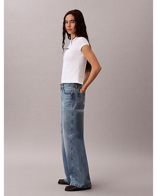 Calvin Klein Brown Jeans Slim Heart Logo T-Shirt