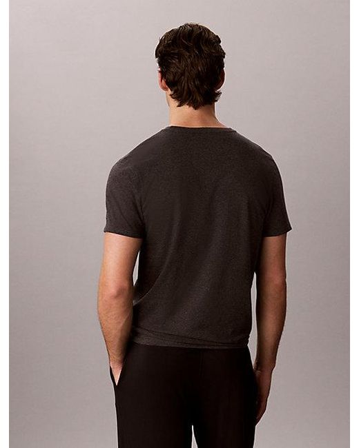 Calvin Klein Multicolor 3 Pack Crewneck T-Shirts Cotton Classics for men