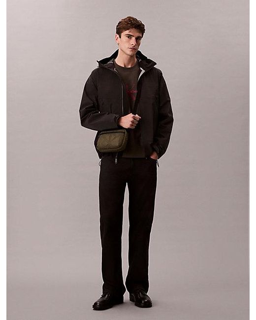 Calvin Klein Gesteppte Camera Bag in Green für Herren