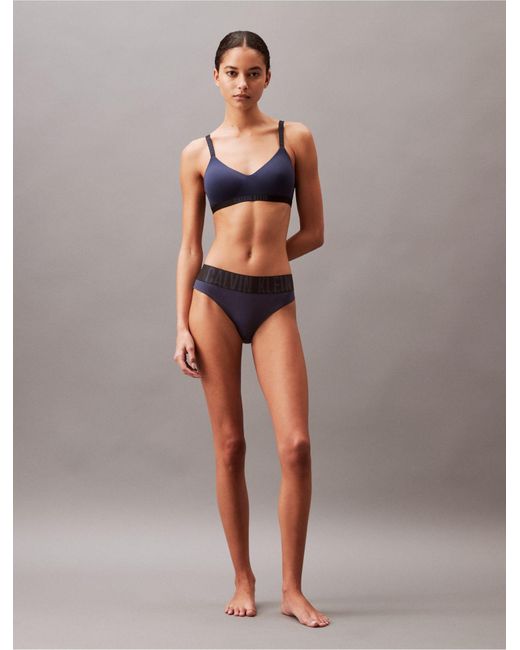 Calvin Klein Gray Intense Power Micro Bikini