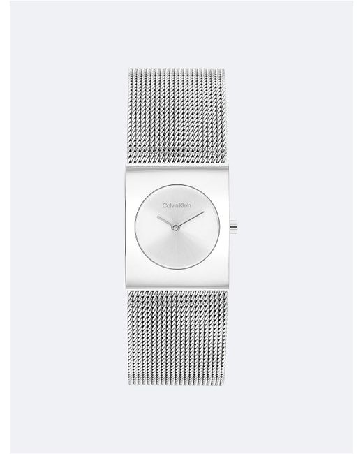 Calvin Klein White Ck Pulse Bracelet Watch