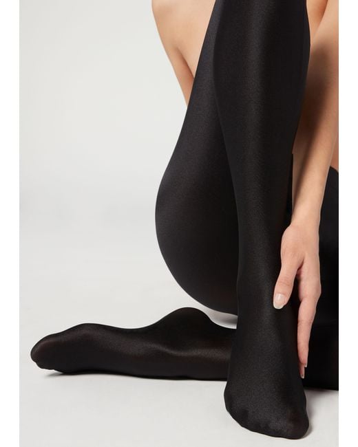 Super Shine Tights - Patterned tights - Calzedonia
