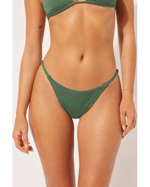 Calzedonia Green Thong Bikini Bottoms Indonesia