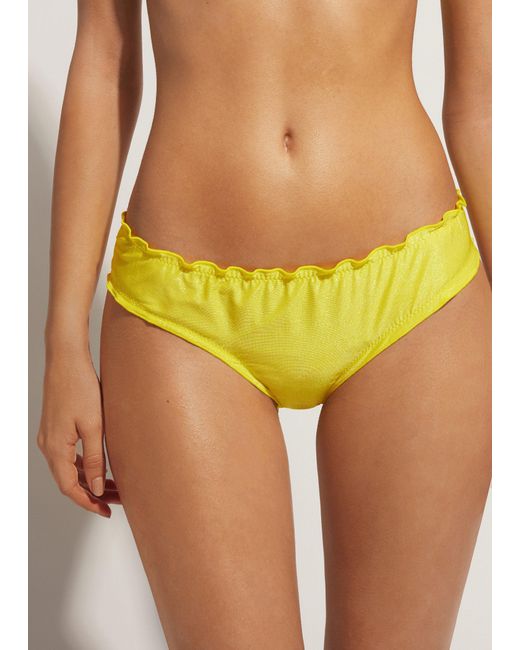 Slip costume formentera di Calzedonia in Yellow