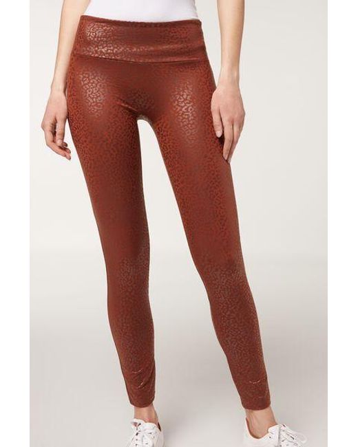 Calzedonia Total Shaper Faux Leather 