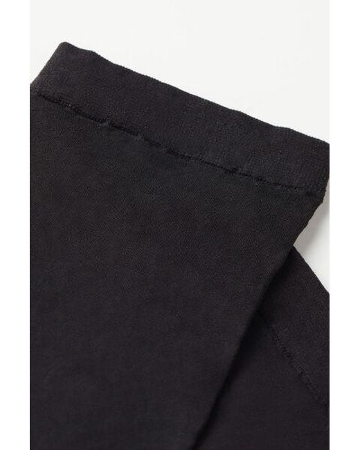 Calzedonia Black Animal Print Sheer Short Socks