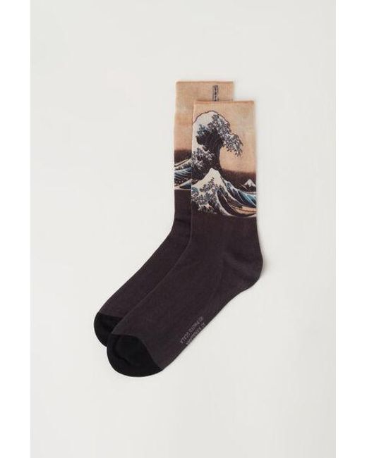 Calzedonia Brown Cotton Short Socks for men