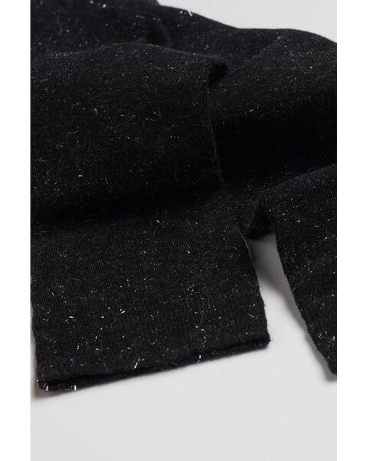 Calzedonia Black ’S Glitter Long Socks With Cashmere