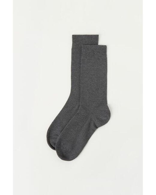 Calzedonia Gray Socks Short Pattern for men