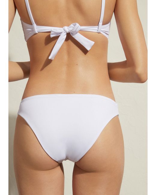 Fascia costume lanzarote di Calzedonia in Bianco Donna Abbigliamento da Abbigliamento da spiaggia da Bikini e costumi interi 