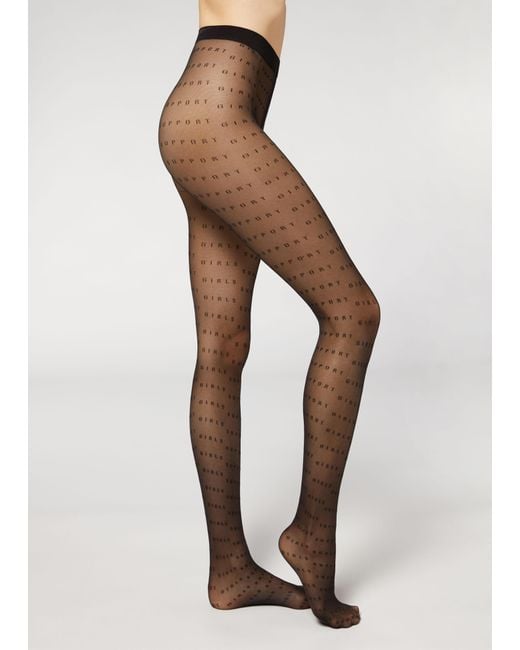 Calzedonia 30 Denier Sheer Tights With girls Support Girls