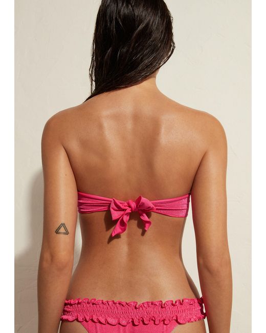 Bandeau bikini barbara de Calzedonia de color Rosa | Lyst