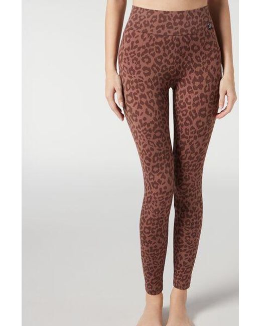 Calzedonia Animal Print Active Leggings 