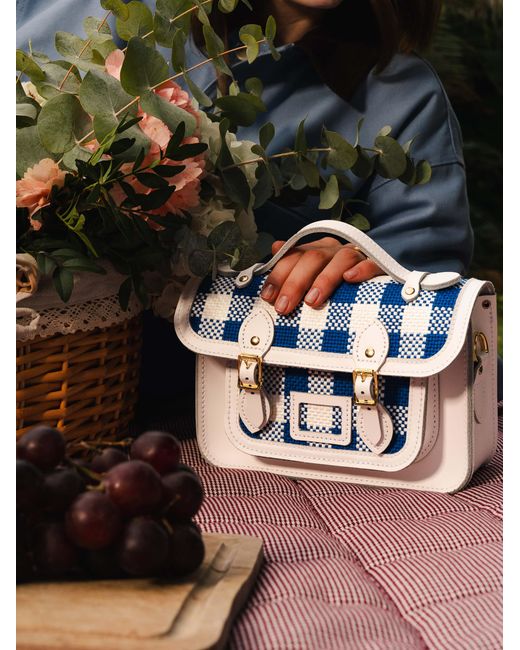 Cambridge Satchel Company Blue The Mini