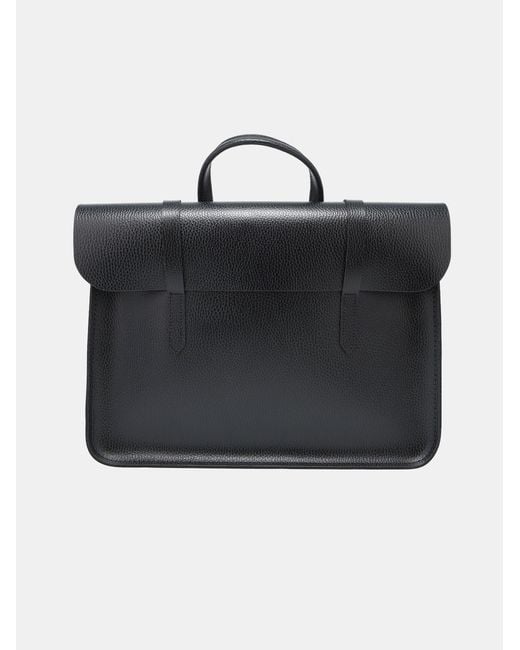 Cambridge Satchel Company Black The Music Case for men