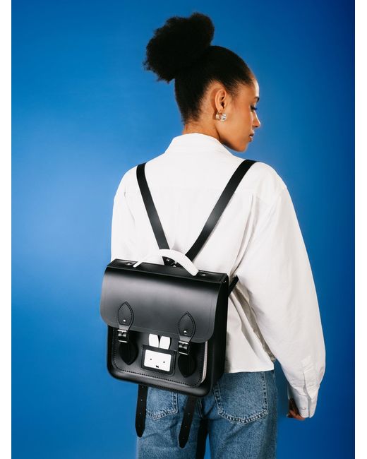 Cambridge Satchel Company Black The Peekaboo Miffy Small Portrait Backpack