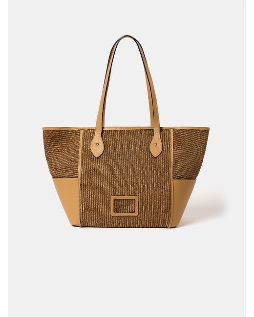 Cambridge Satchel Company Natural The Raffia Tote