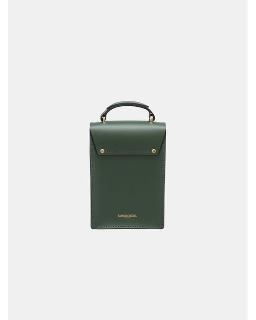 Cambridge Satchel Company Green The Flâneur Binocular Bag