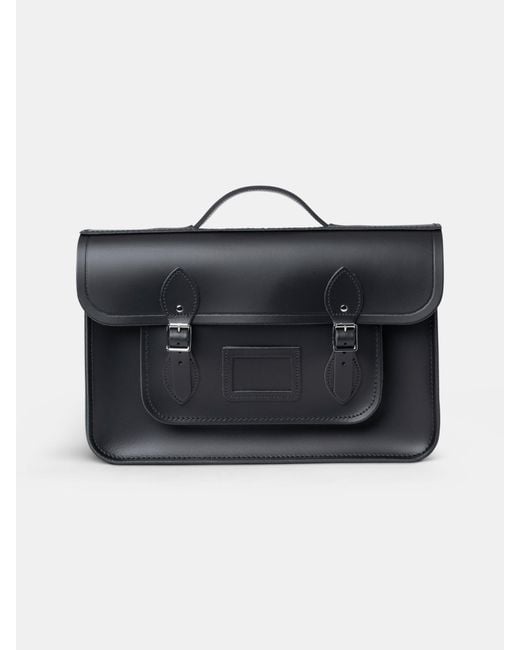 Cambridge Satchel Company Black The 15 Inch Batchel