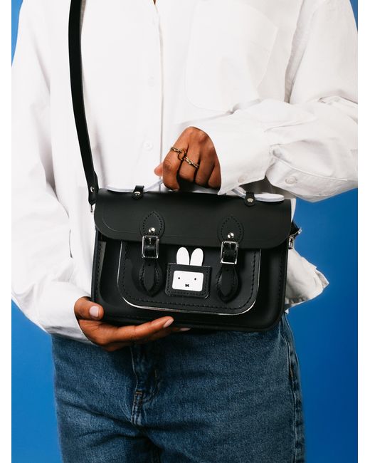 Cambridge Satchel Company Black The Peekaboo Miffy Mini Satchel