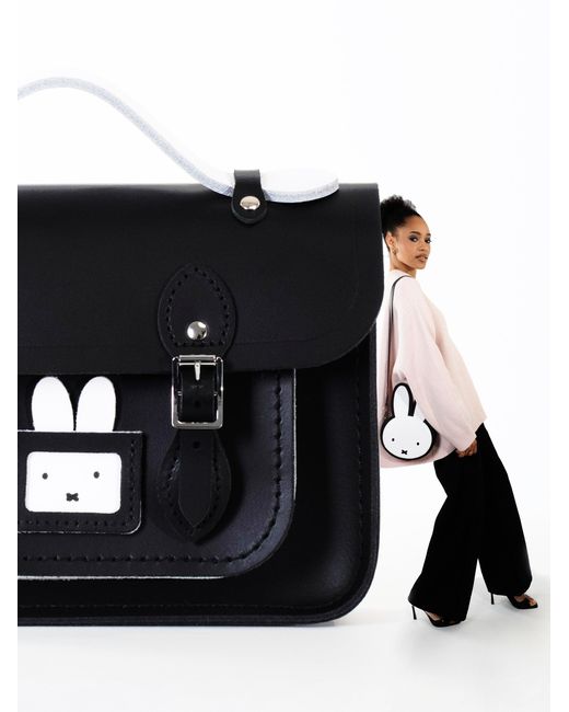Cambridge Satchel Company Black The Peekaboo Miffy Mini Satchel