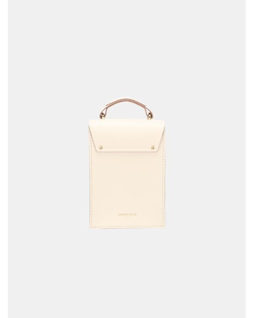 Cambridge Satchel Company White The Flâneur Binocular Bag